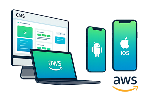 Mobile App Development Illustration